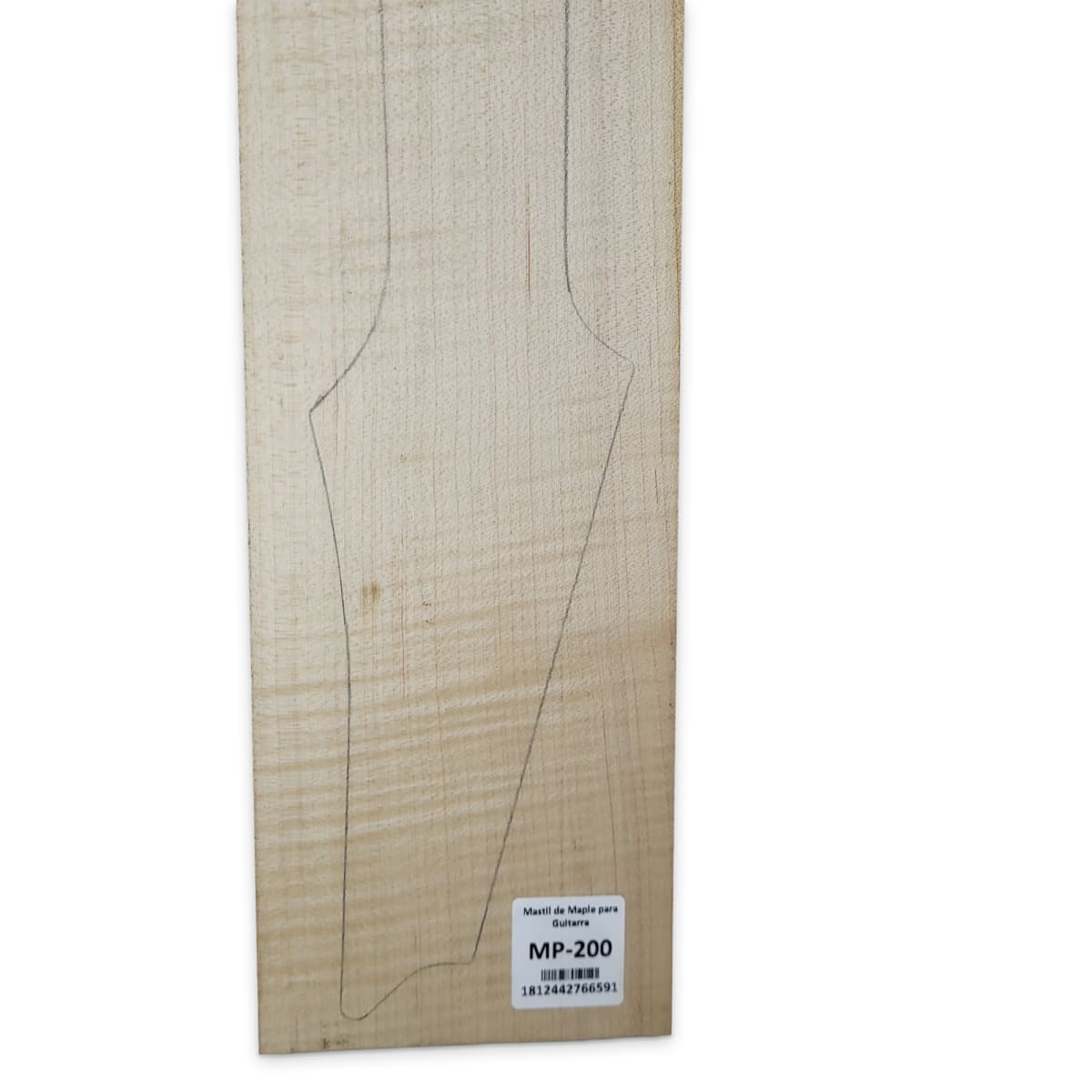 Mastil MP-200 de Maple Flameado Radial para Guitarra10