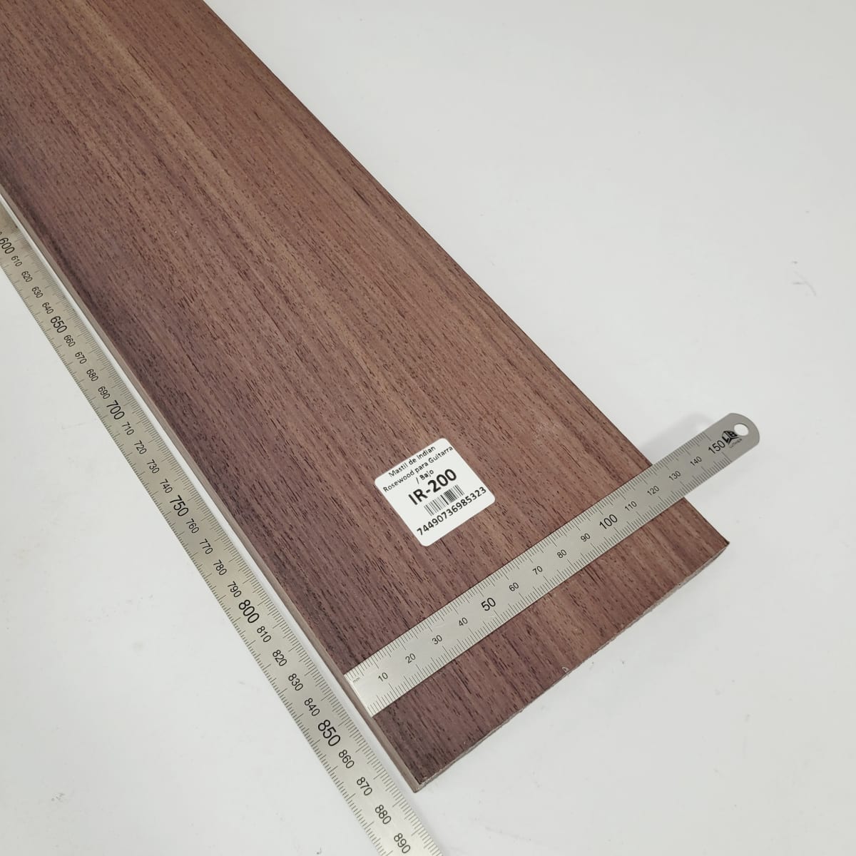 Mastil para Guitarra y Bajo IR-200 de Indian Rosewood Especial (Palosanto de la India) Corte Radial2