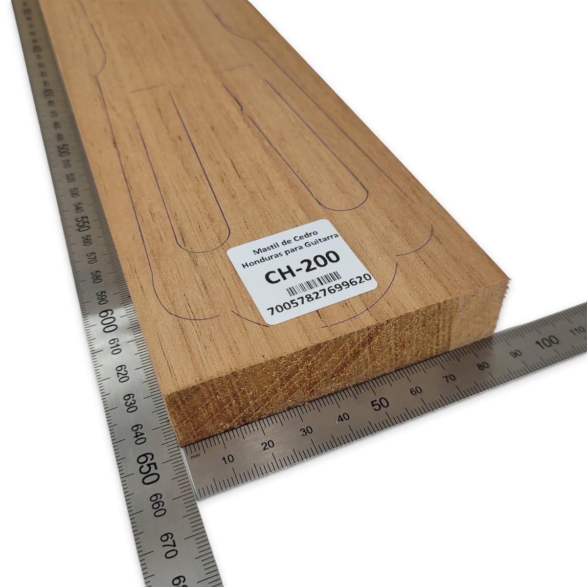 Mastil CH-200 de Cedro Honduras Especial para Guitarra Clasica3