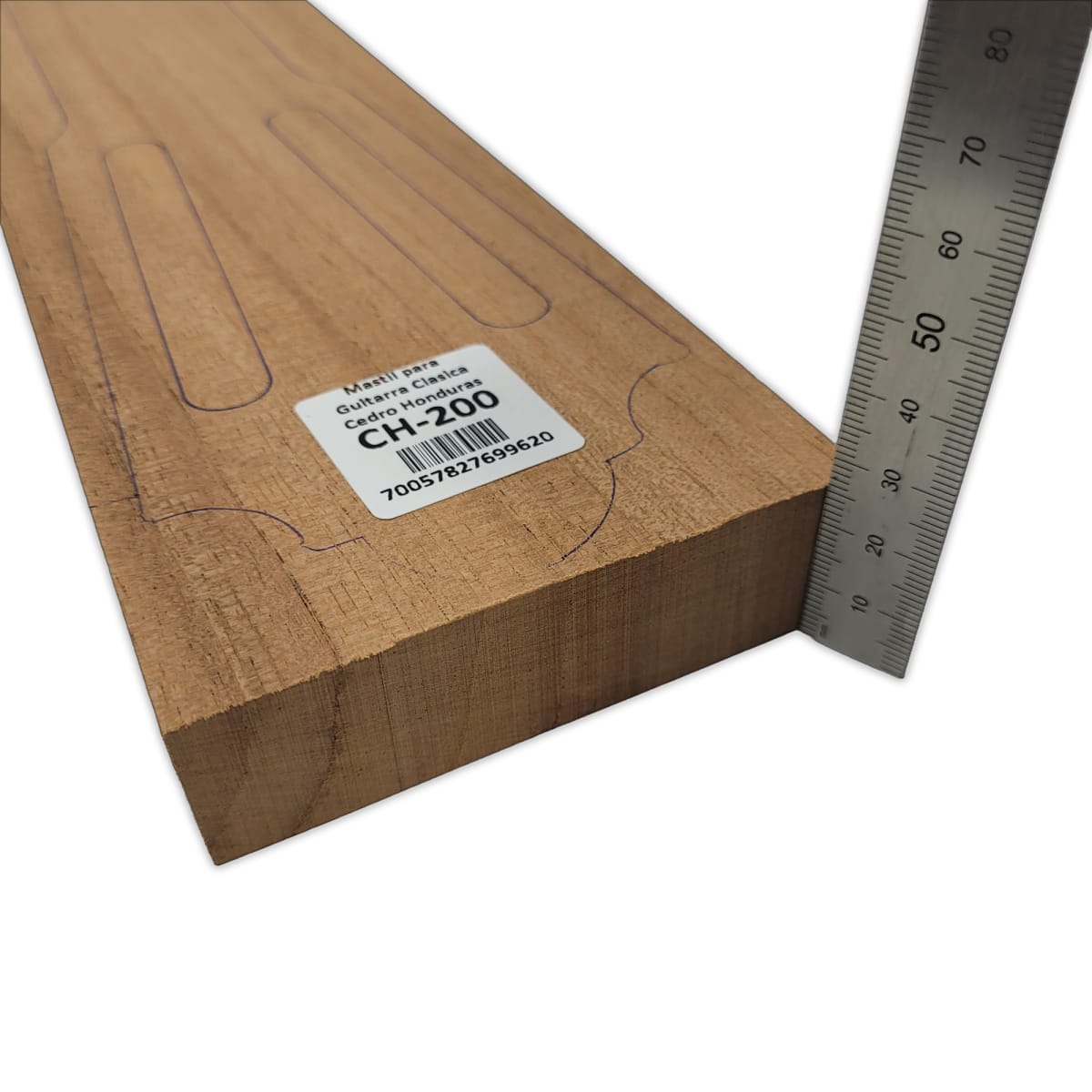 Mastil CH-200 de Cedro Honduras Especial Radial para Guitarra4