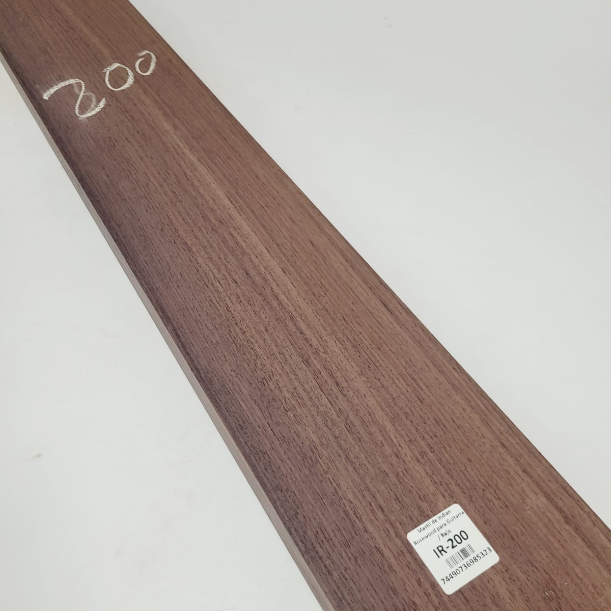 Mastil para Guitarra y Bajo IR-200 de Indian Rosewood Especial (Palosanto de la India) Corte Radial7