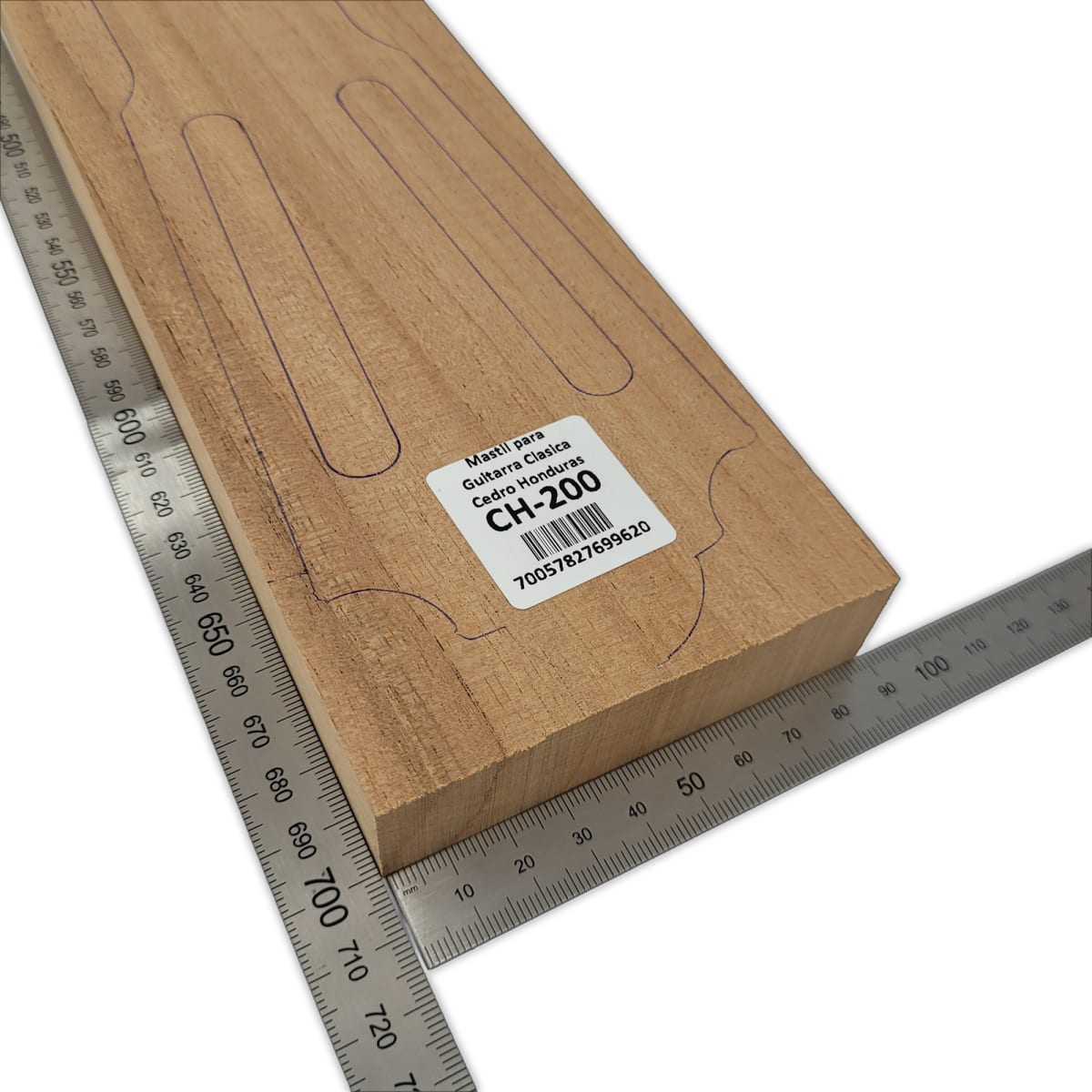 Mastil CH-200 de Cedro Honduras Especial Radial para Guitarra3