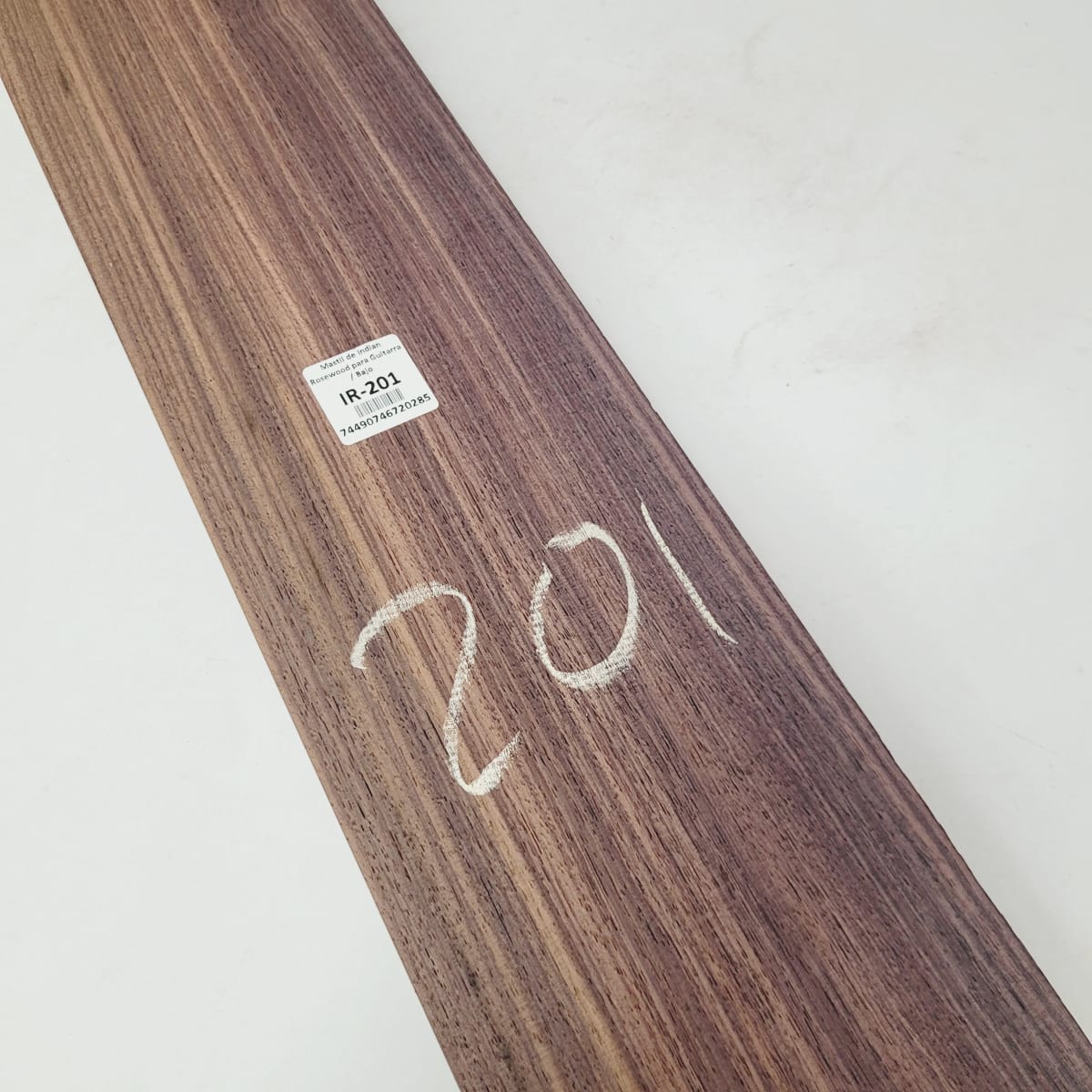 Mastil para Guitarra y Bajo IR-201 de Indian Rosewood Especial (Palosanto de la India) Corte Radial10