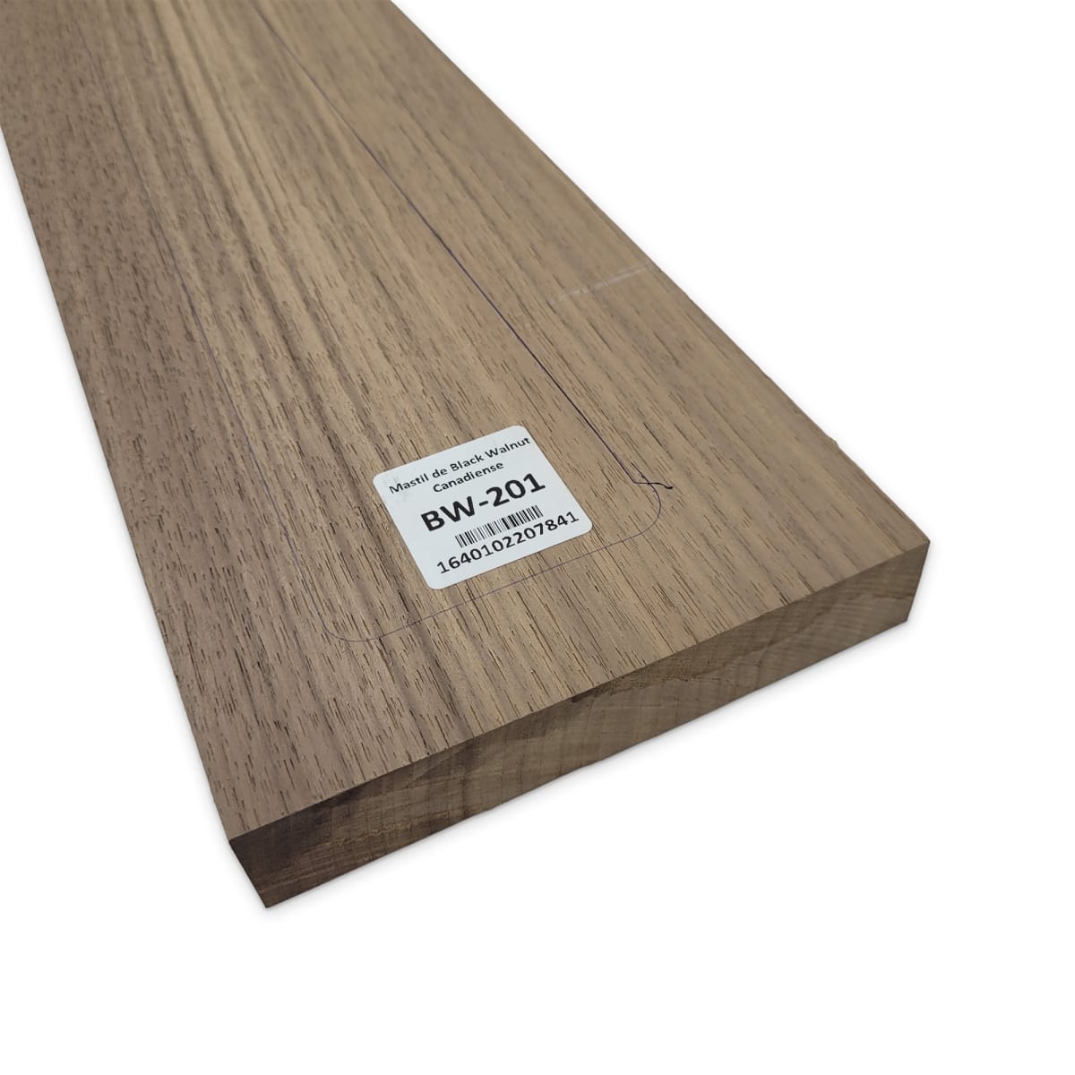 Mastil BW-201 de Black Walnut Especial Radial para Guitarra9
