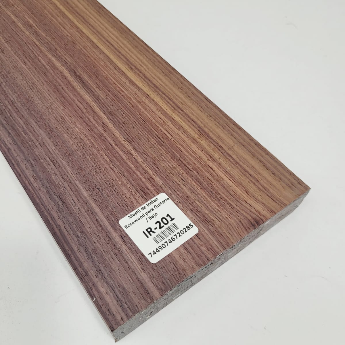 Mastil para Guitarra y Bajo IR-201 de Indian Rosewood Especial (Palosanto de la India) Corte Radial7