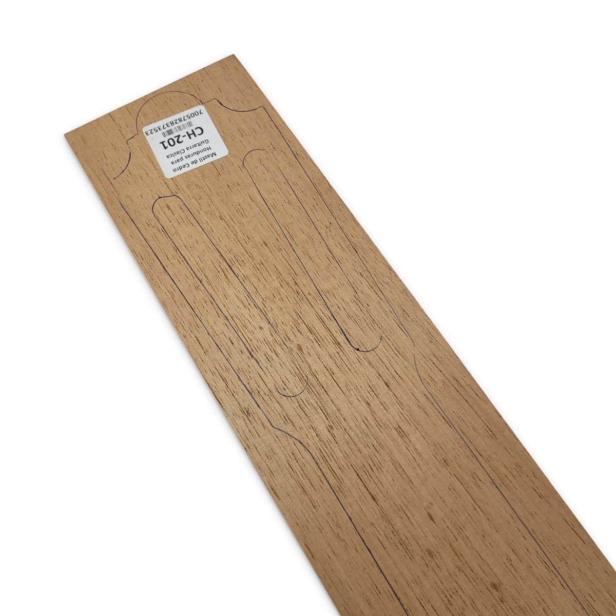 Mastil para Guitarra CH-201 de Cedro Honduras Economico con detalles5