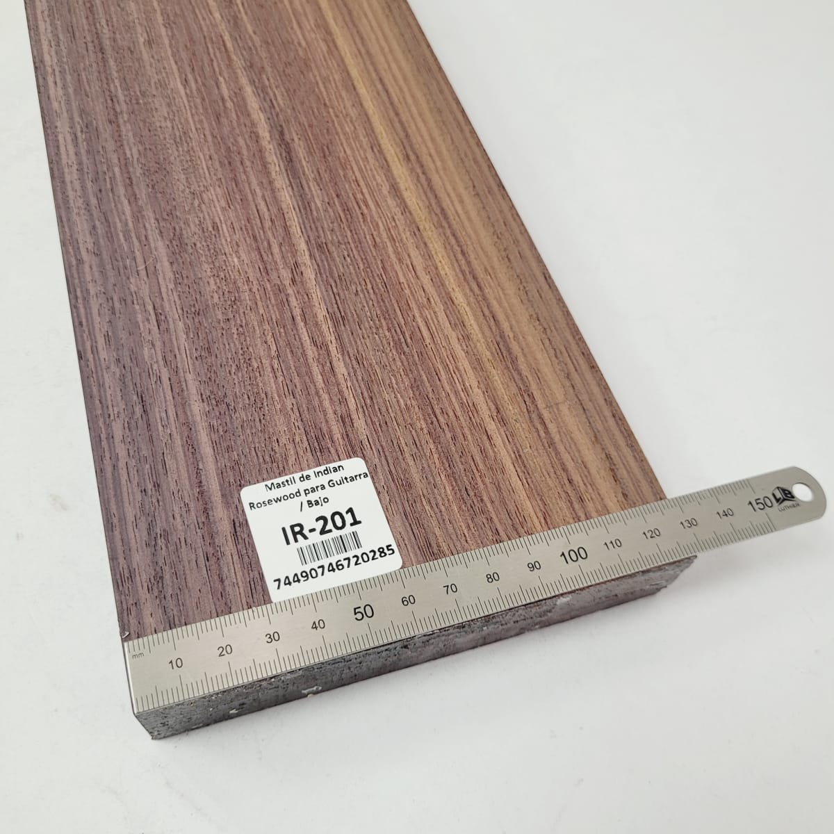 Mastil para Guitarra y Bajo IR-201 de Indian Rosewood Especial (Palosanto de la India) Corte Radial3