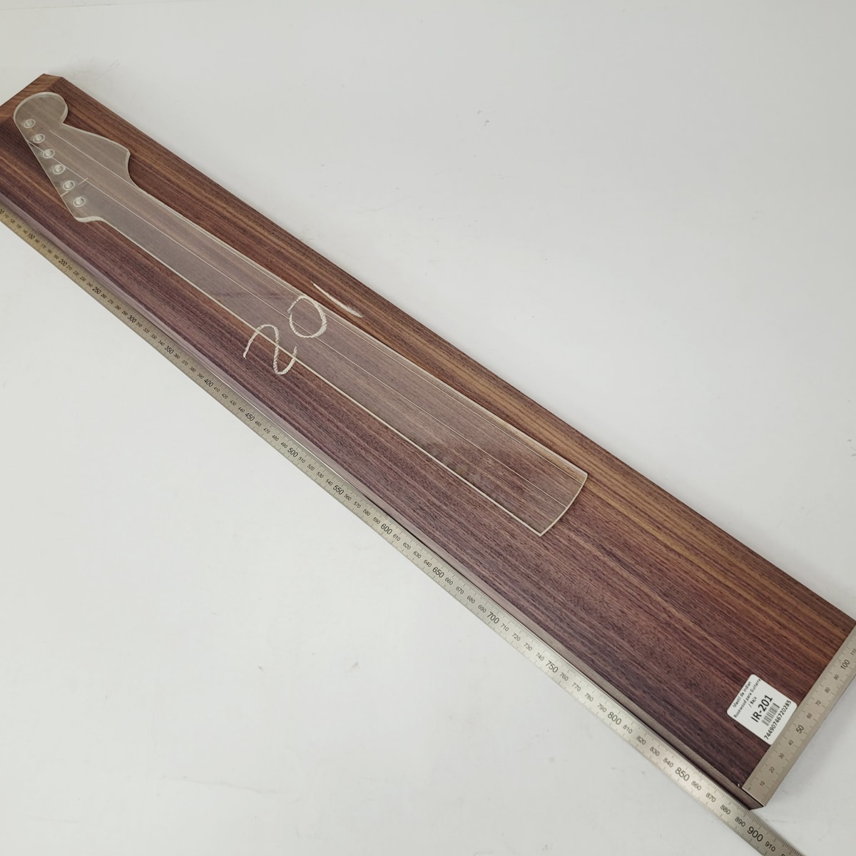 Mastil para Guitarra y Bajo IR-201 de Indian Rosewood Especial (Palosanto de la India) Corte Radial5