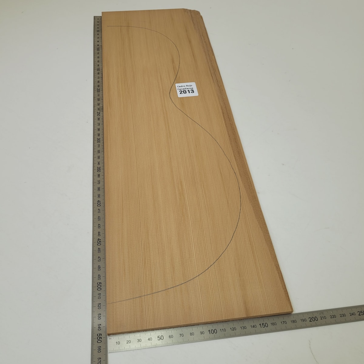 Tapa Armónica de Cedro Rojo Canadiense Ref: 2013 para Tiple Cuatro Calidad AA2