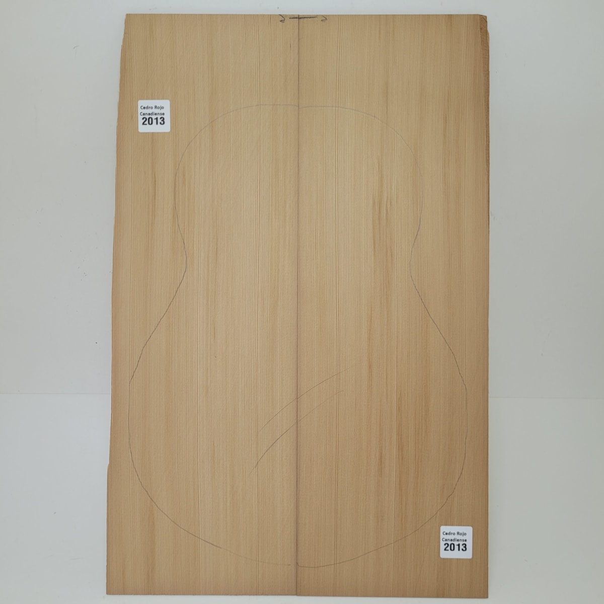 Tapa Armónica de Cedro Rojo Canadiense Ref: 2013 para Tiple Cuatro Calidad AA 0