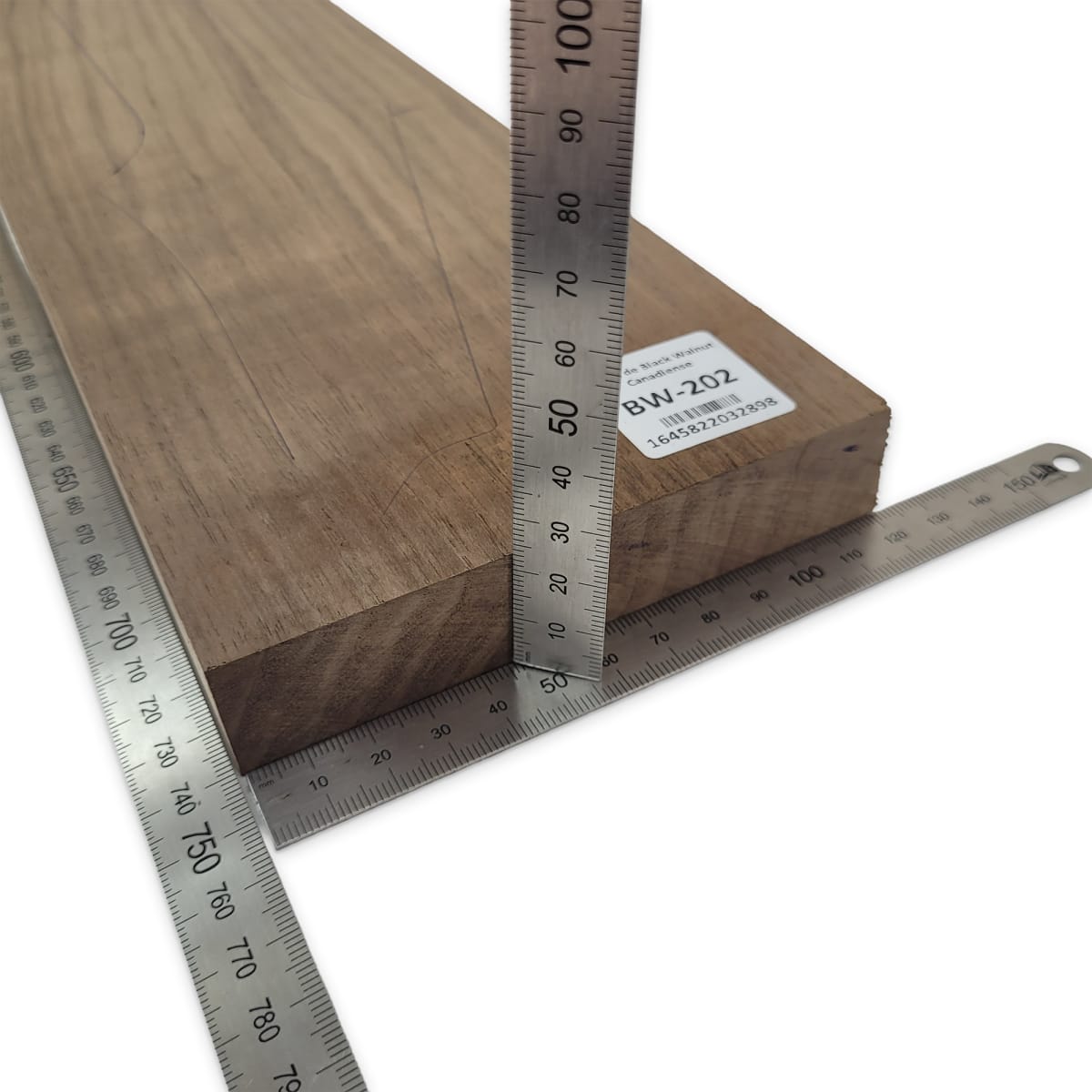 Mastil BW-202 de Black Walnut Especial Radial para Guitarra4