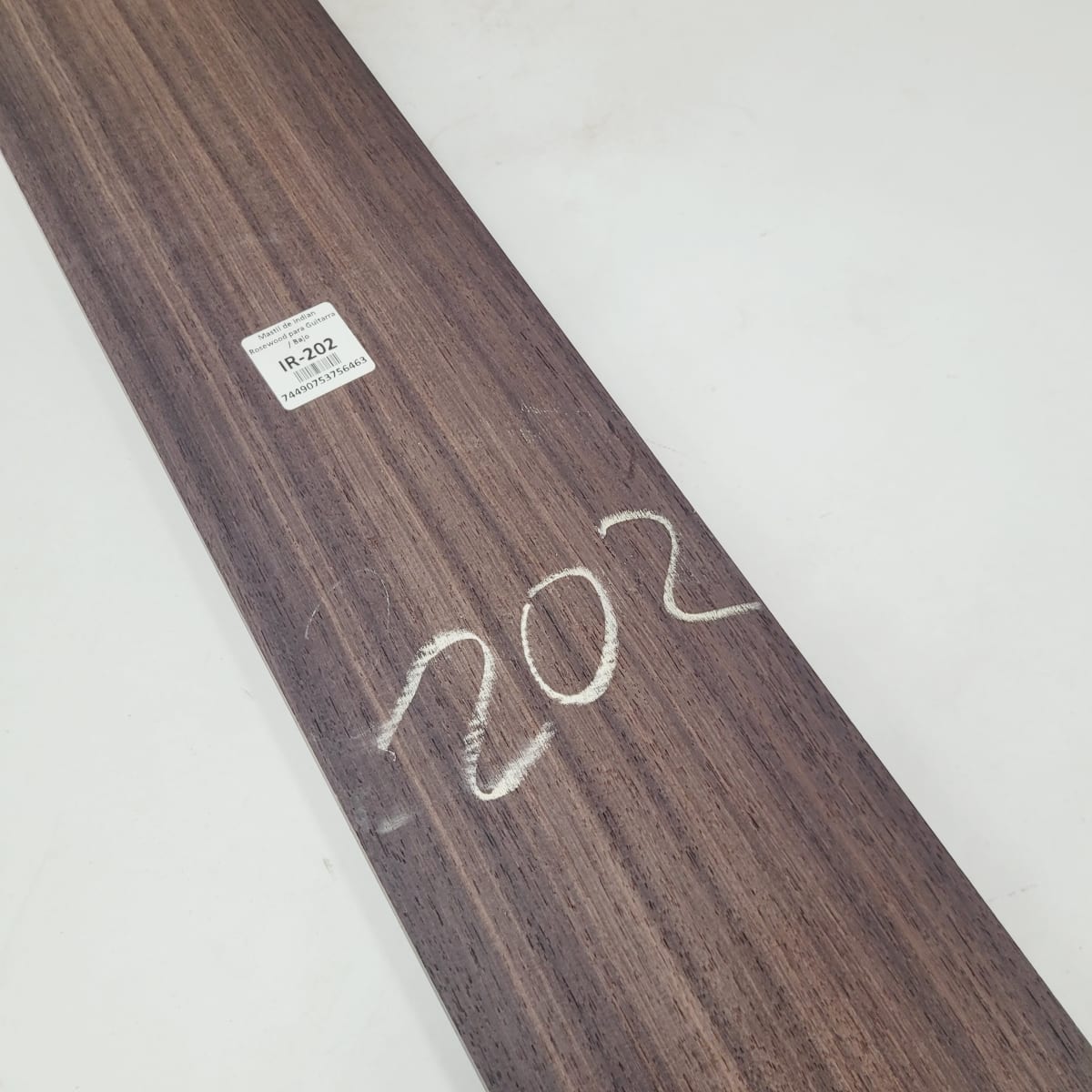 Mastil para Guitarra y Bajo IR-202 de Indian Rosewood Especial (Palosanto de la India) Corte Radial8