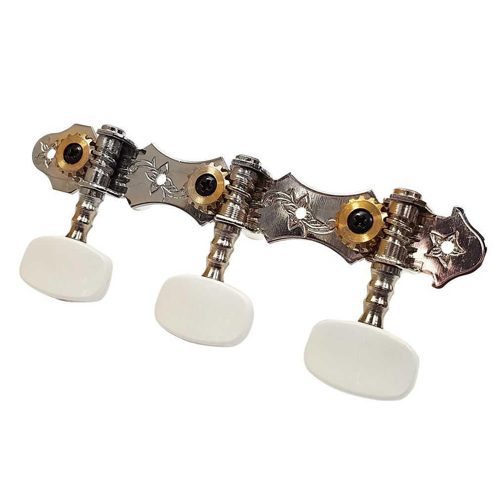 Clavijero Guitarra Clásica. Mod: 26.01.G. Color: Chrome (Gebr Van Gent B.V)2