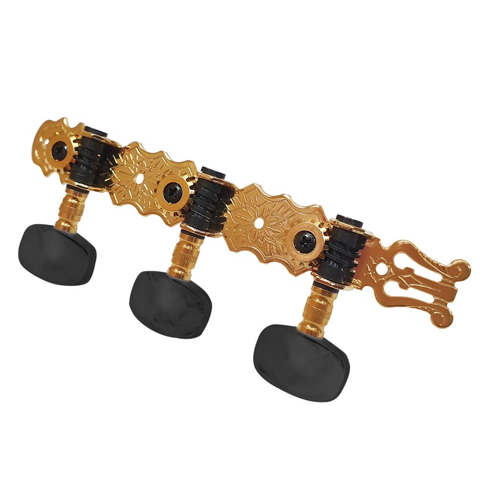 Clavijero Guitarra Clásica. Mod: 29.01.G/B. Color: Gold (Gebr Van Gent B.V)2