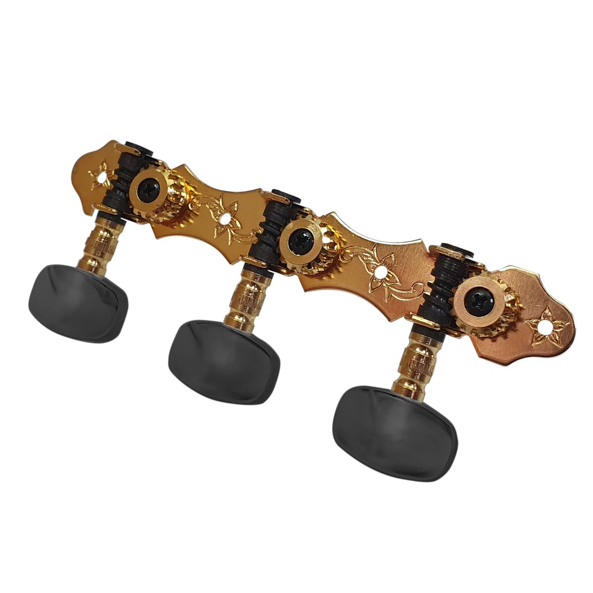 Clavijero Guitarra Clásica. Mod: 26.01.G/B. Sin Lira Color: Gold (Gebr Van Gent B.V)2