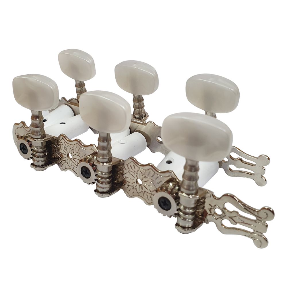 Clavijero Guitarra Clásica. Mod: 29.01.G/P. Color: Chrome (Gebr Van Gent B.V) 0