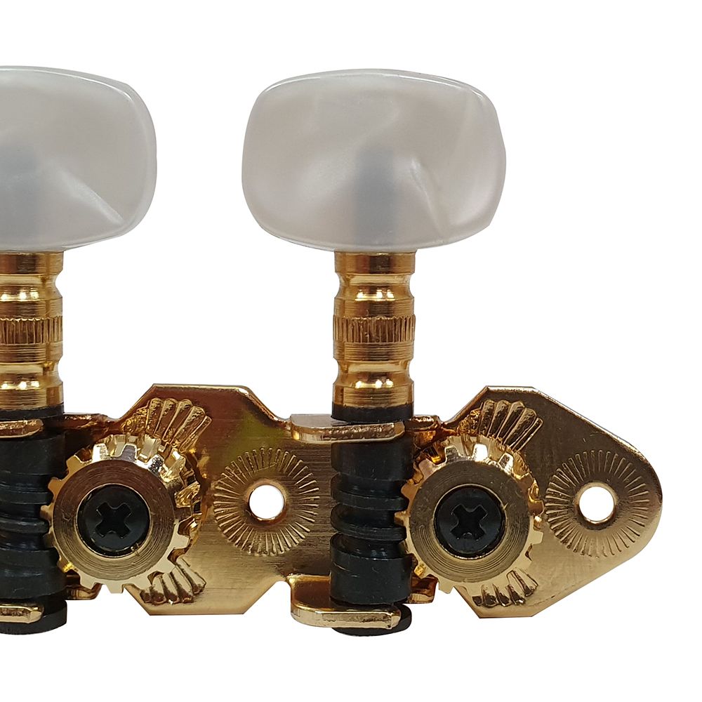 Clavijero de precisión para Charango o Mandolina Mod: 42.08.H. Color: Gold (Gebr Van Gent B.V)4