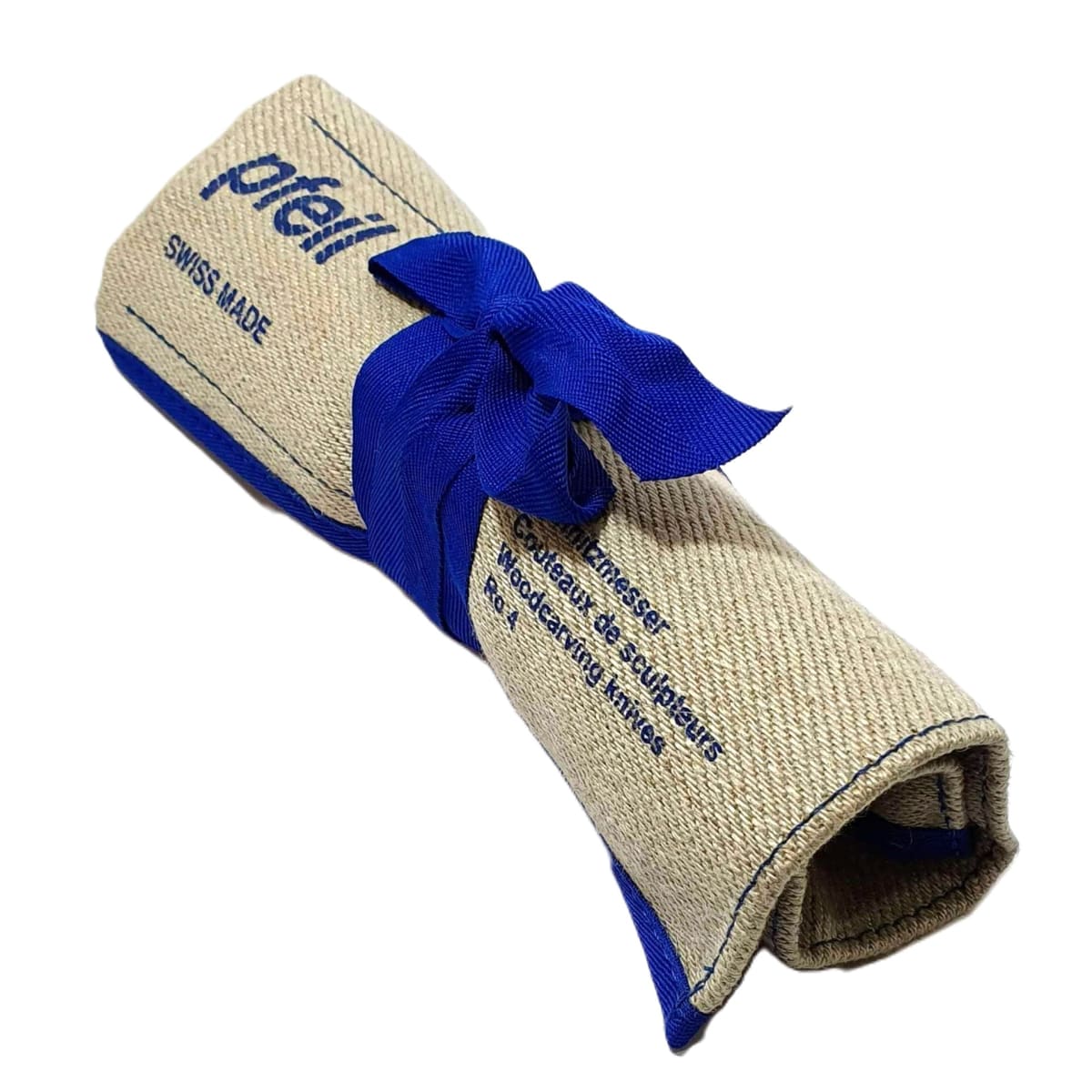 Set Ro 8 Pfeil de 2 Formones 5 Gubias y 1 Cuchillo con Estuche Roll-Up de Lona para Tallado en Madera7