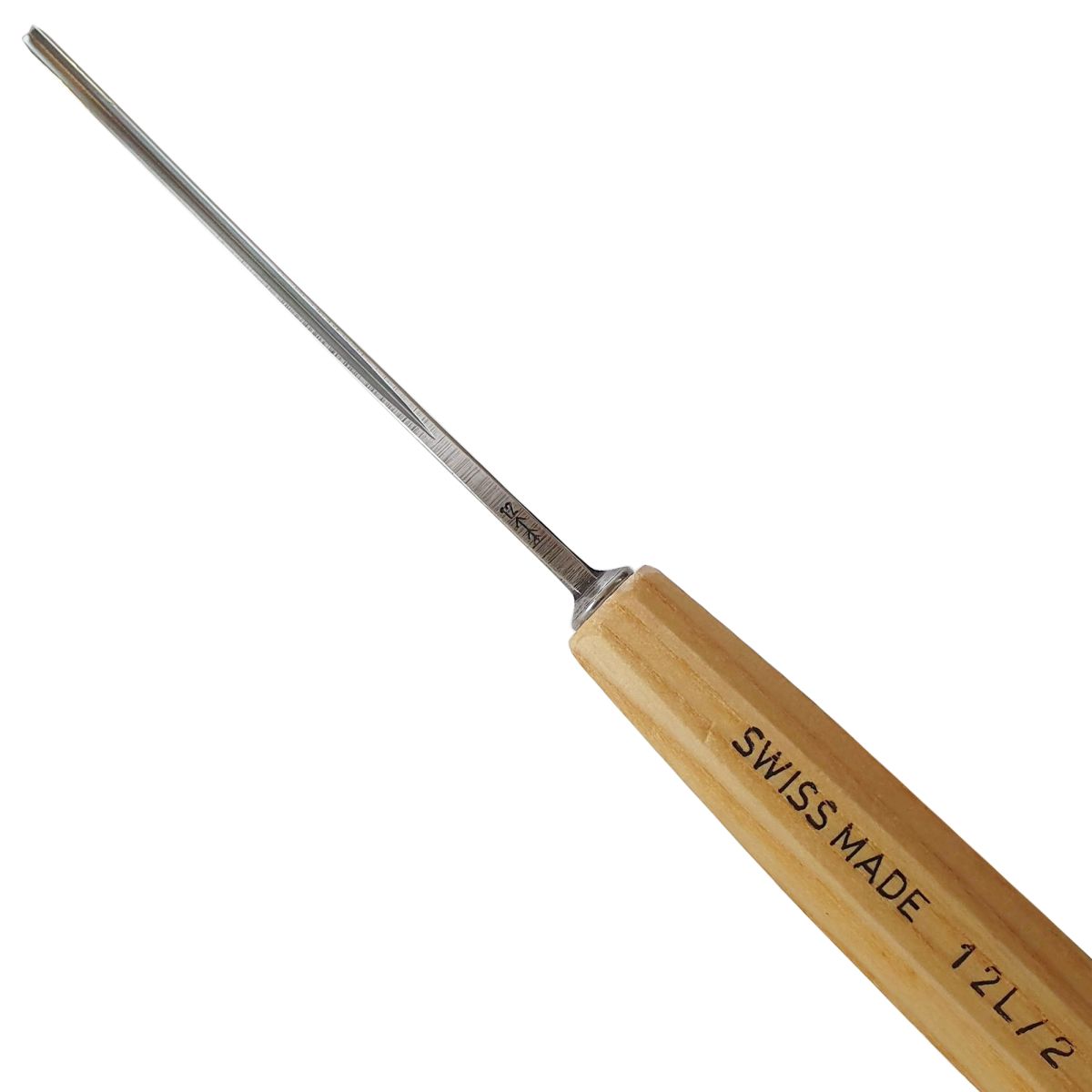 Gubia No 12L Partidor en 60º de 2 mm de ancho para hacer Cuchara o Cuenco2
