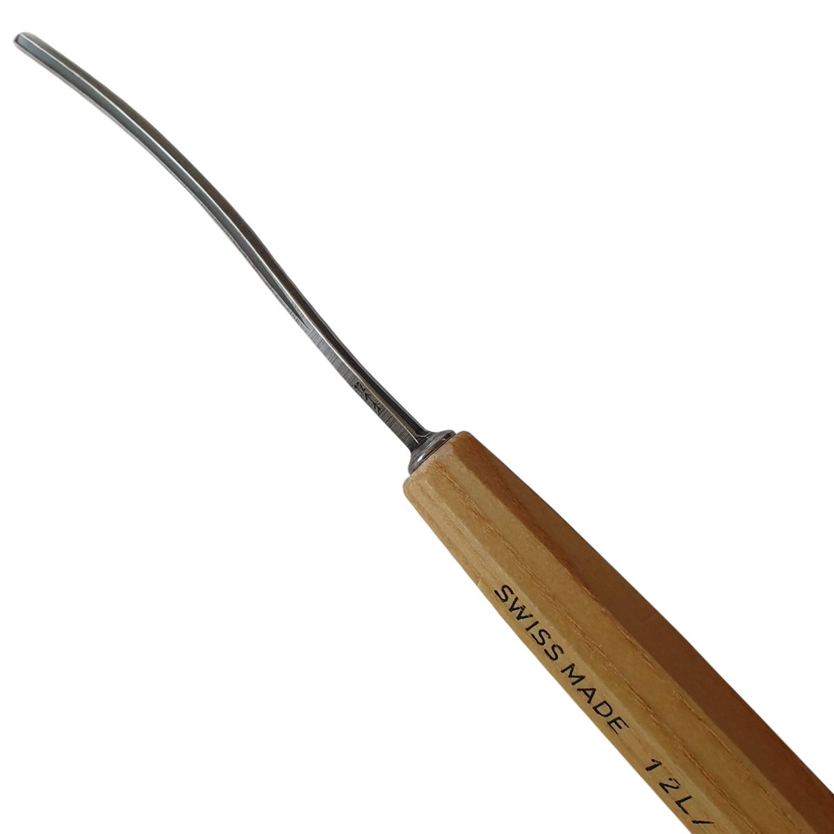 Gubia No 12L Partidor en 60º de 2 mm de ancho para hacer Cuchara o Cuenco3