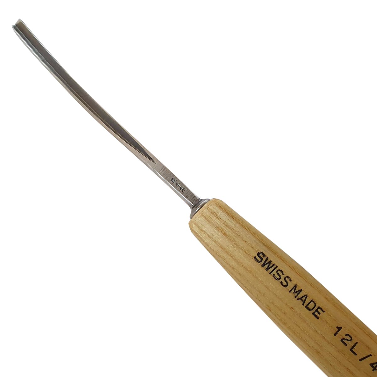 Gubia No 12L Partidor en 60º de 4 mm de ancho para hacer Cuchara o Cuenco2
