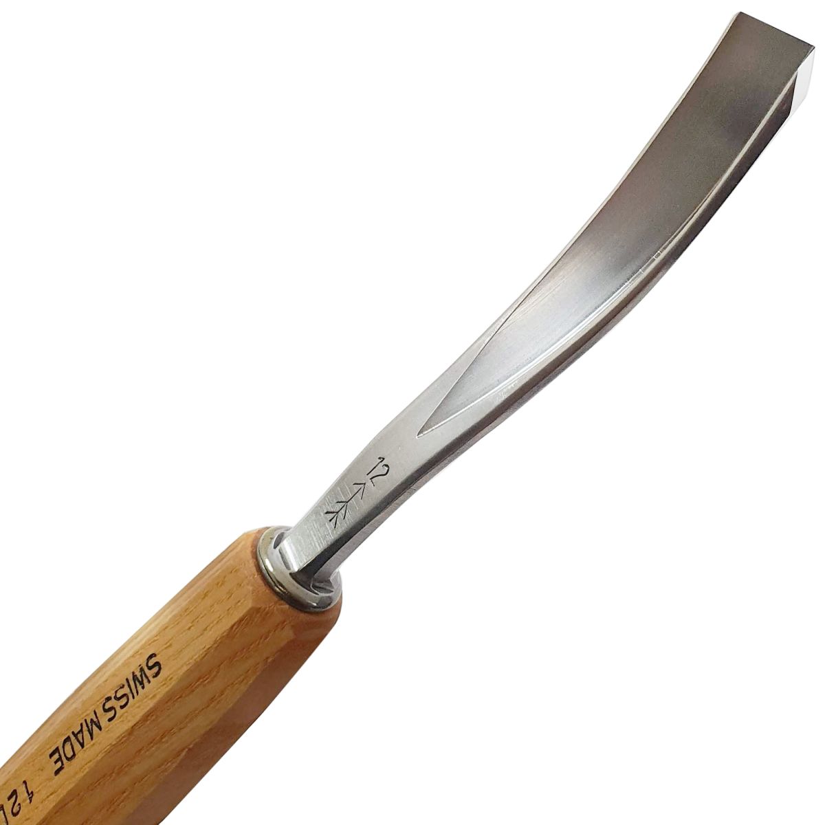 Gubia No 12L Partidor en 60º de 12 mm de ancho para hacer Cuchara o Cuenco4