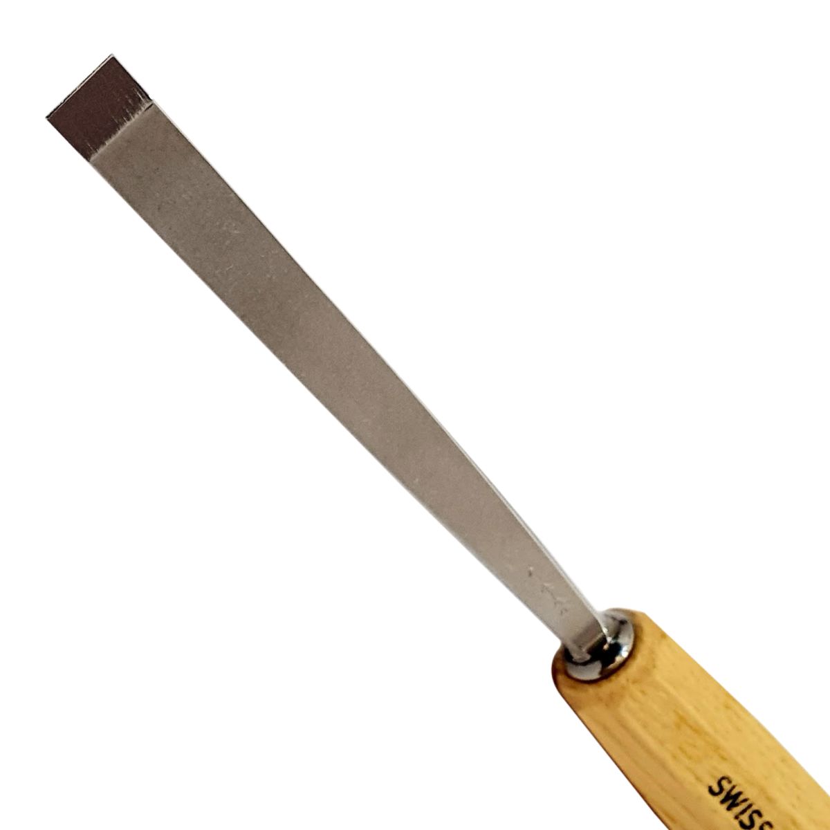 Gubia Pfeil para Tallado de Madera 1 Plana Doble Bisel de 12 mm de ancho3