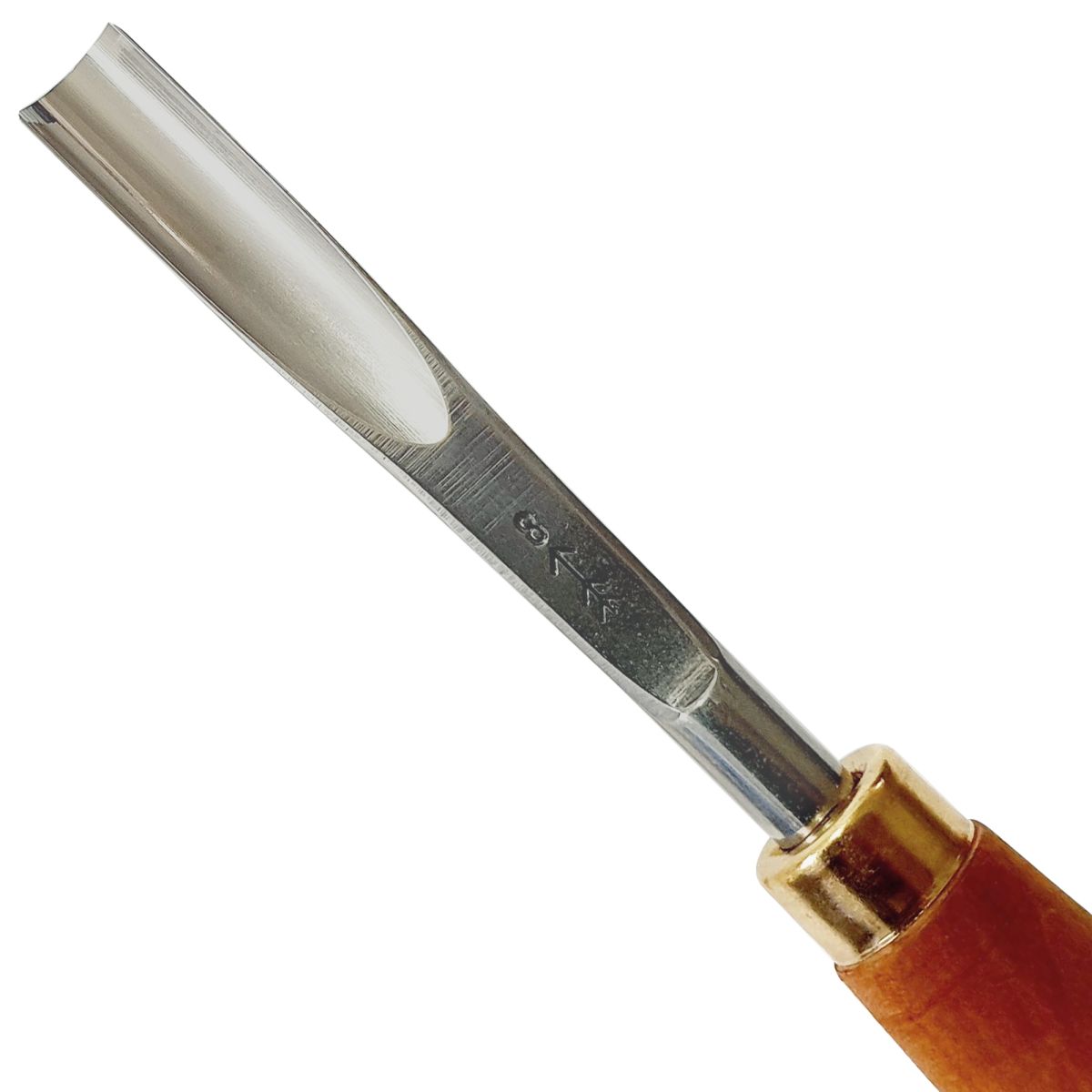 Gubia Semi Curva B8 de 10 mm de ancho para Timbre y Xilografia3