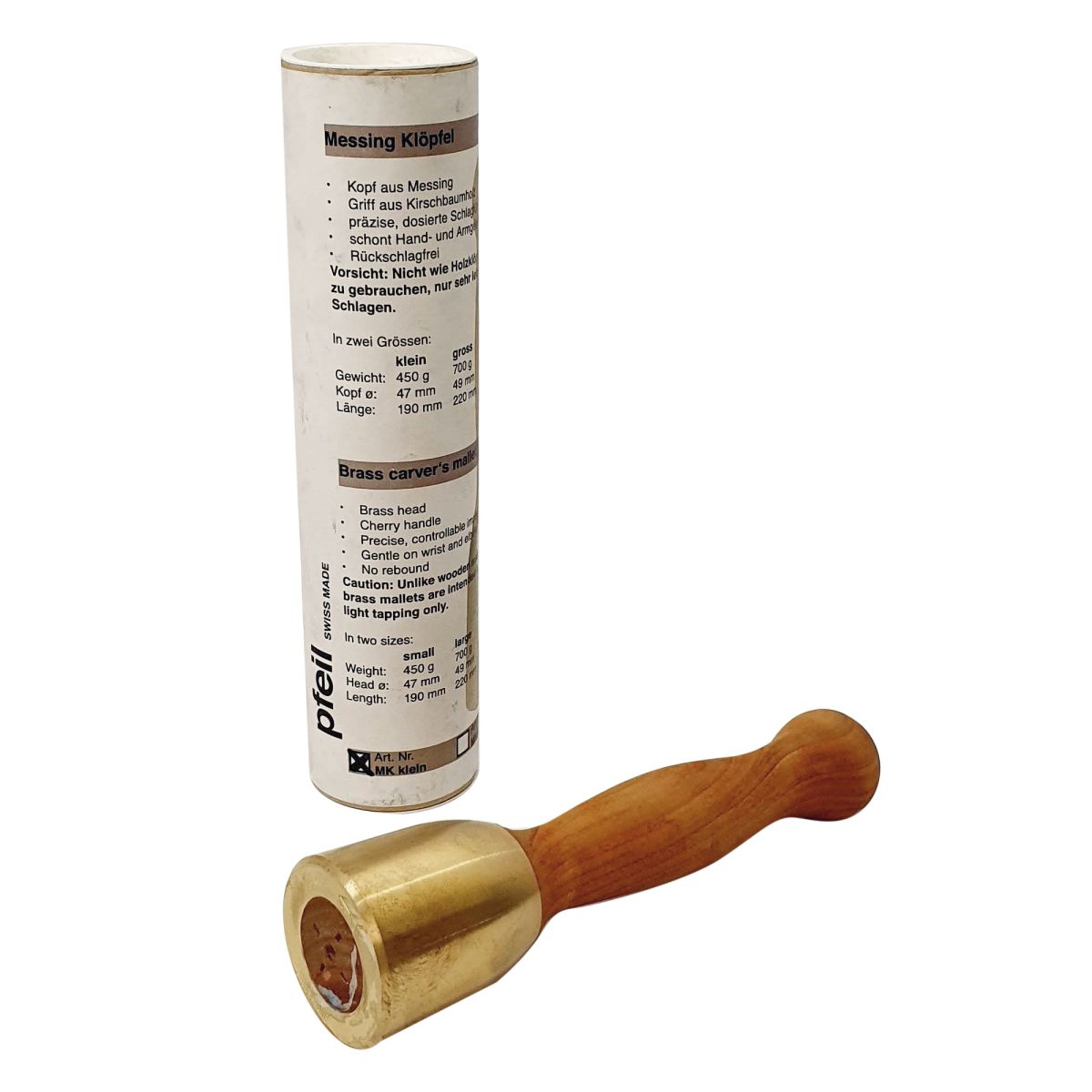 Mazo Golpeador de Gubias y Formones. Mod: MK Klein3