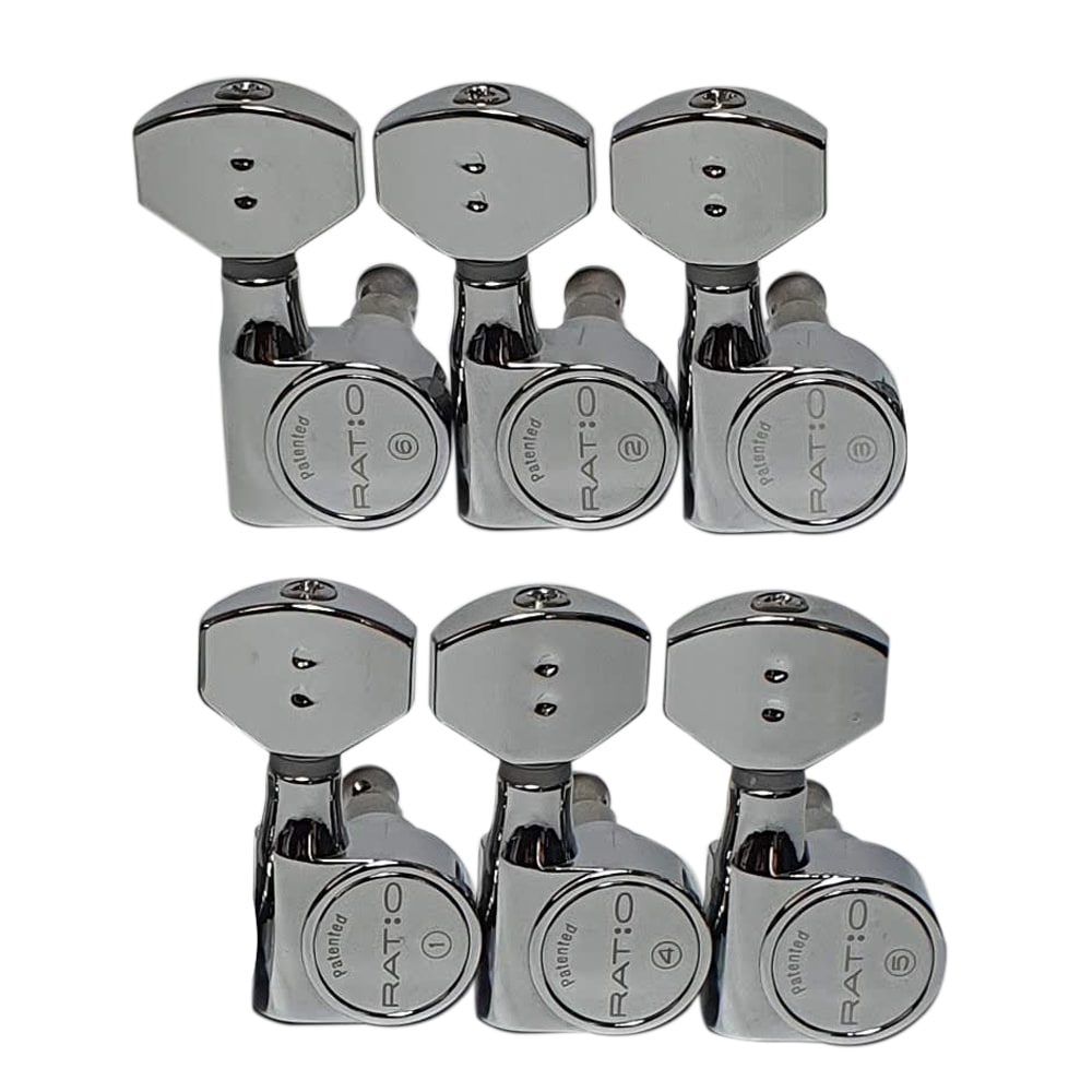 Clavijero 6L. Mod: PRN-2721-C0. Boton: 07. Color: Chrome6