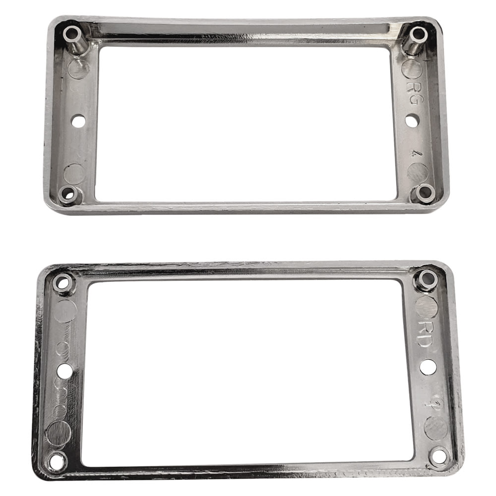 Set de Mounting Ring para Capsula Humbucker. Color Chrome2