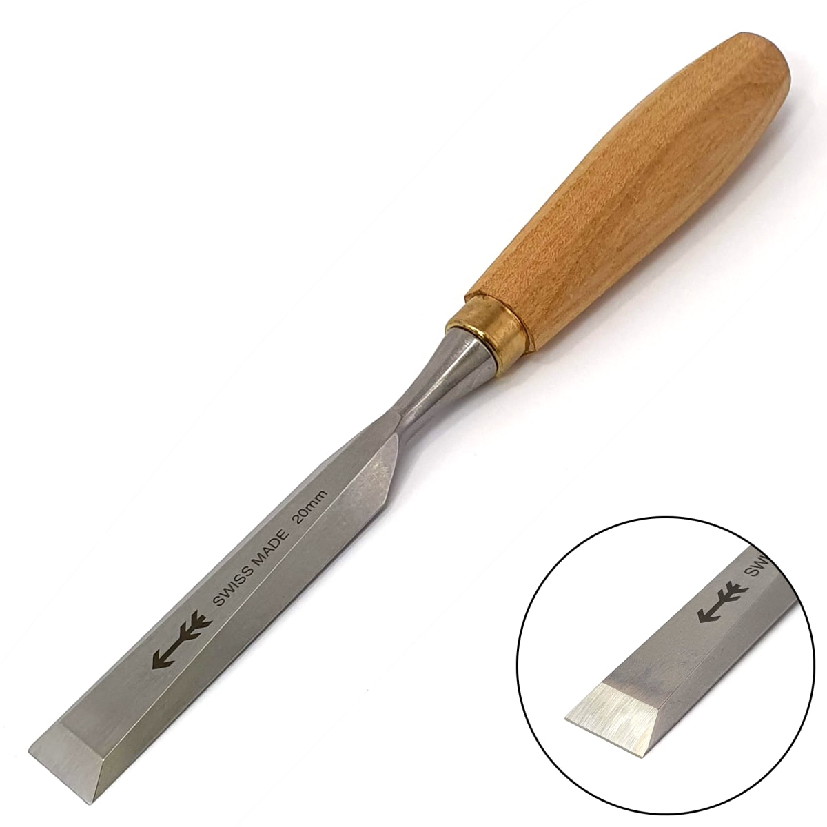 Set de Formones Carpinteros. Mod: CmSet 6 ( 6 pcs + Estuche Roll-up )7