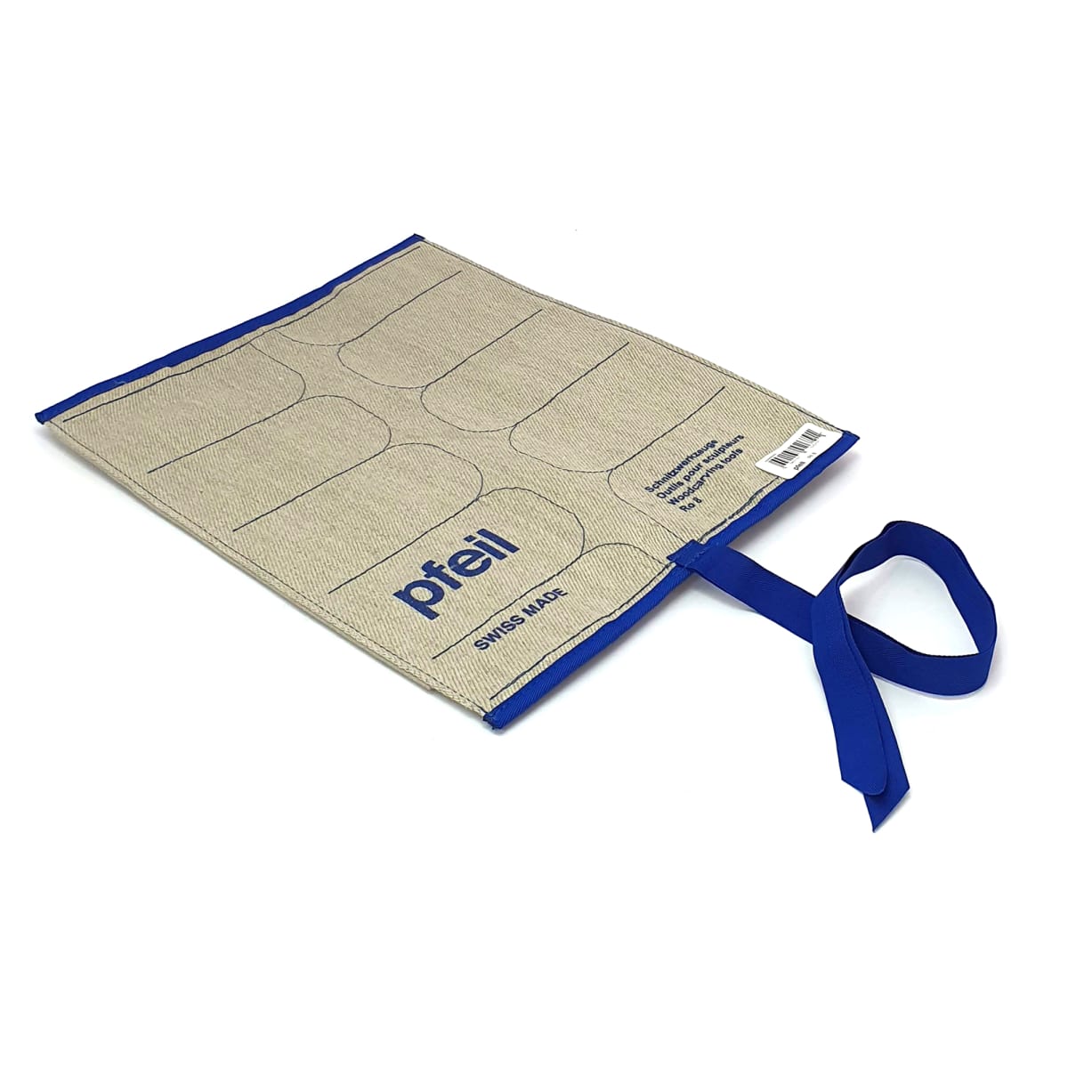 Estuche para 8 pcs de Gubias o Formones. Mod: RI 8 0