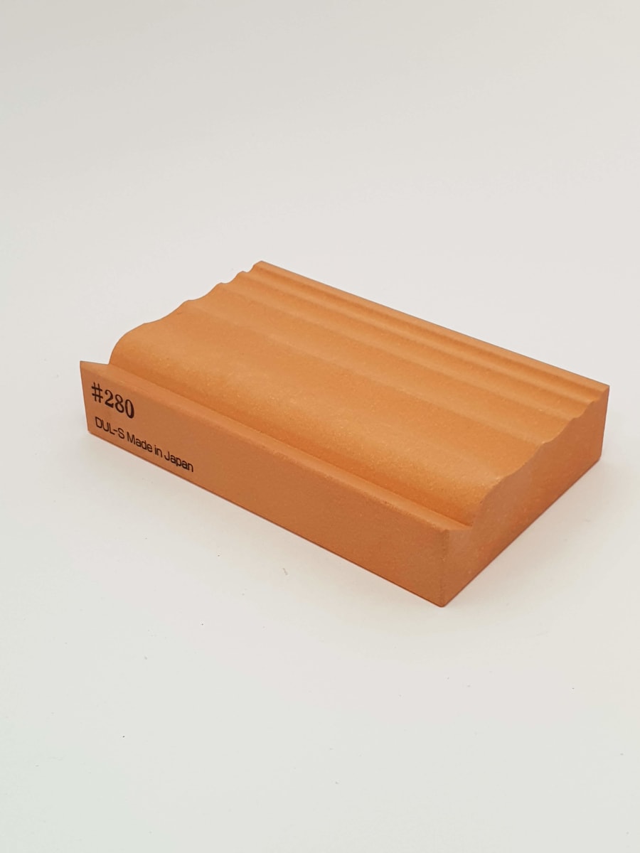 Piedra Multiforma Mod: 2HS-12 para Afilado de Gubias. Grano 280 + Base6