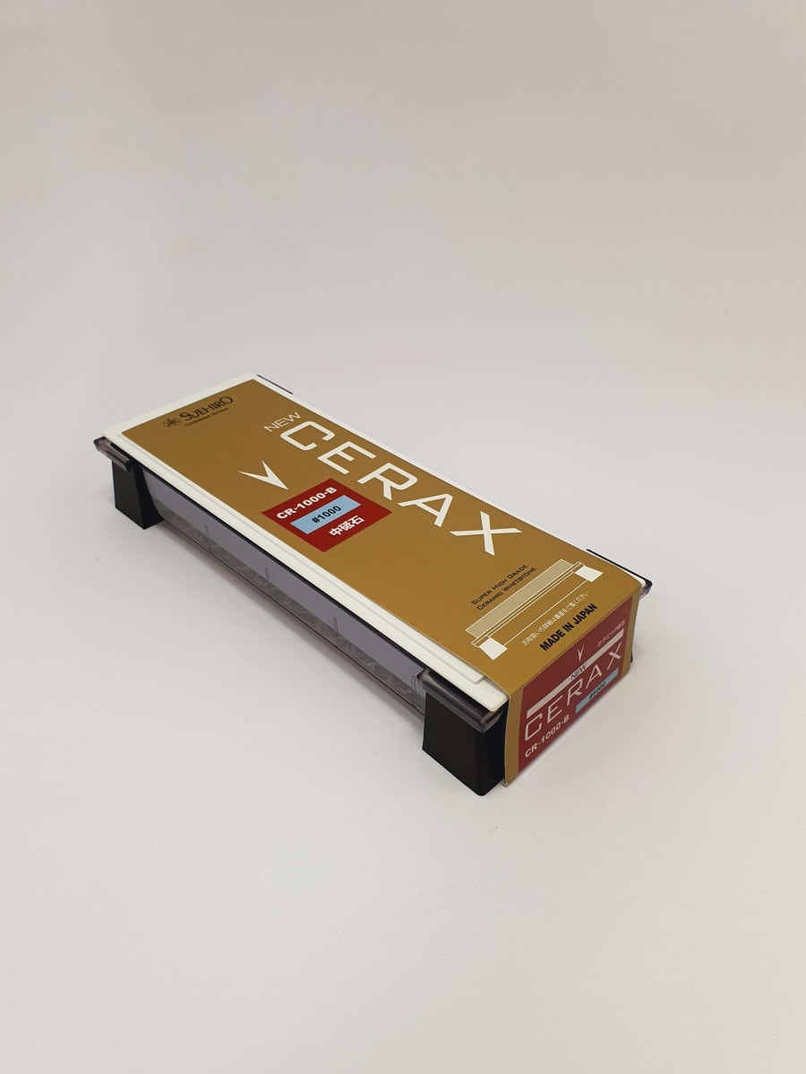 Piedra Cerax Plana Mod: CR-1000-B para Afilado de Formones, Cuchillos, Cepillos. Grano 10005