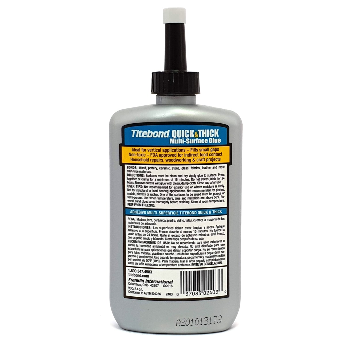 Titebond Quick and Thick. 8 oz / 237 ml2