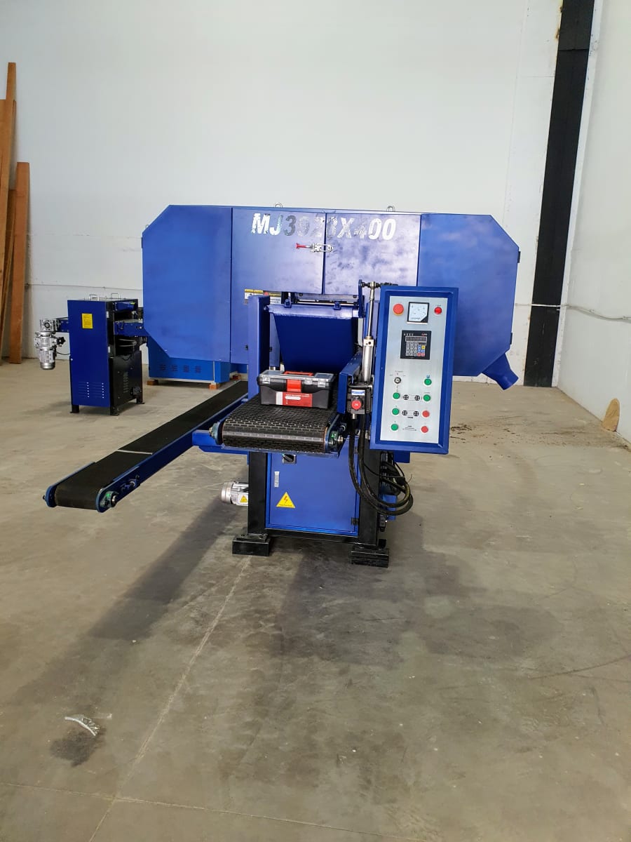 Sierra Huincha Horizontal Aserradero Industrial, 400m ancho de corte. 380V 0