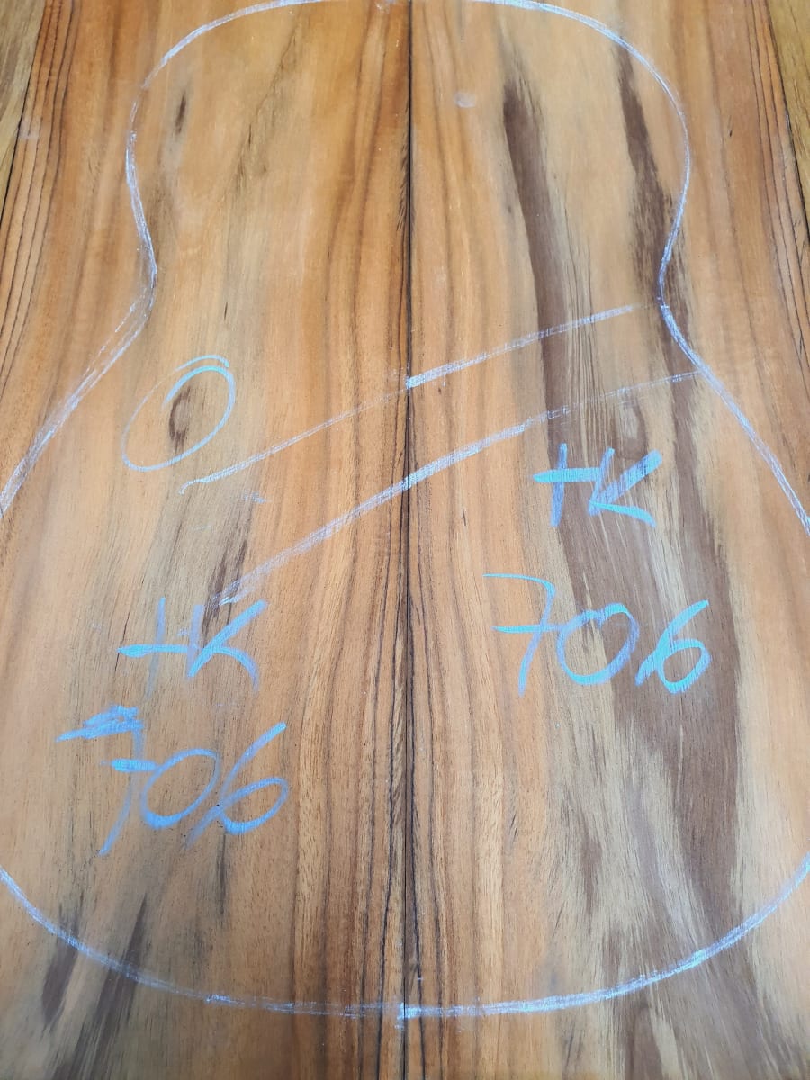 Fondo y Costados REF: TK-706 de Teak Exotico Especial para Guitarra2