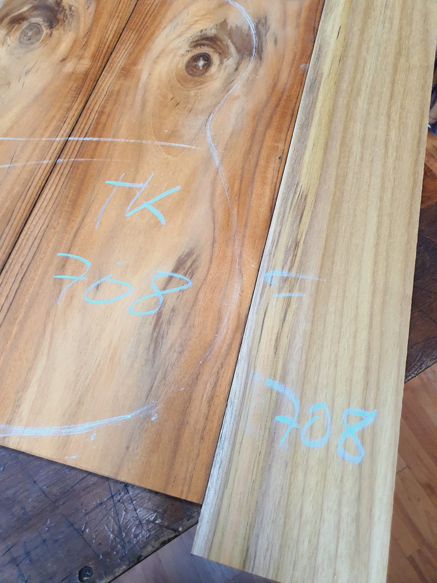 Fondo y Costados REF: TK-708 de Teak Exotico Especial para Guitarra2