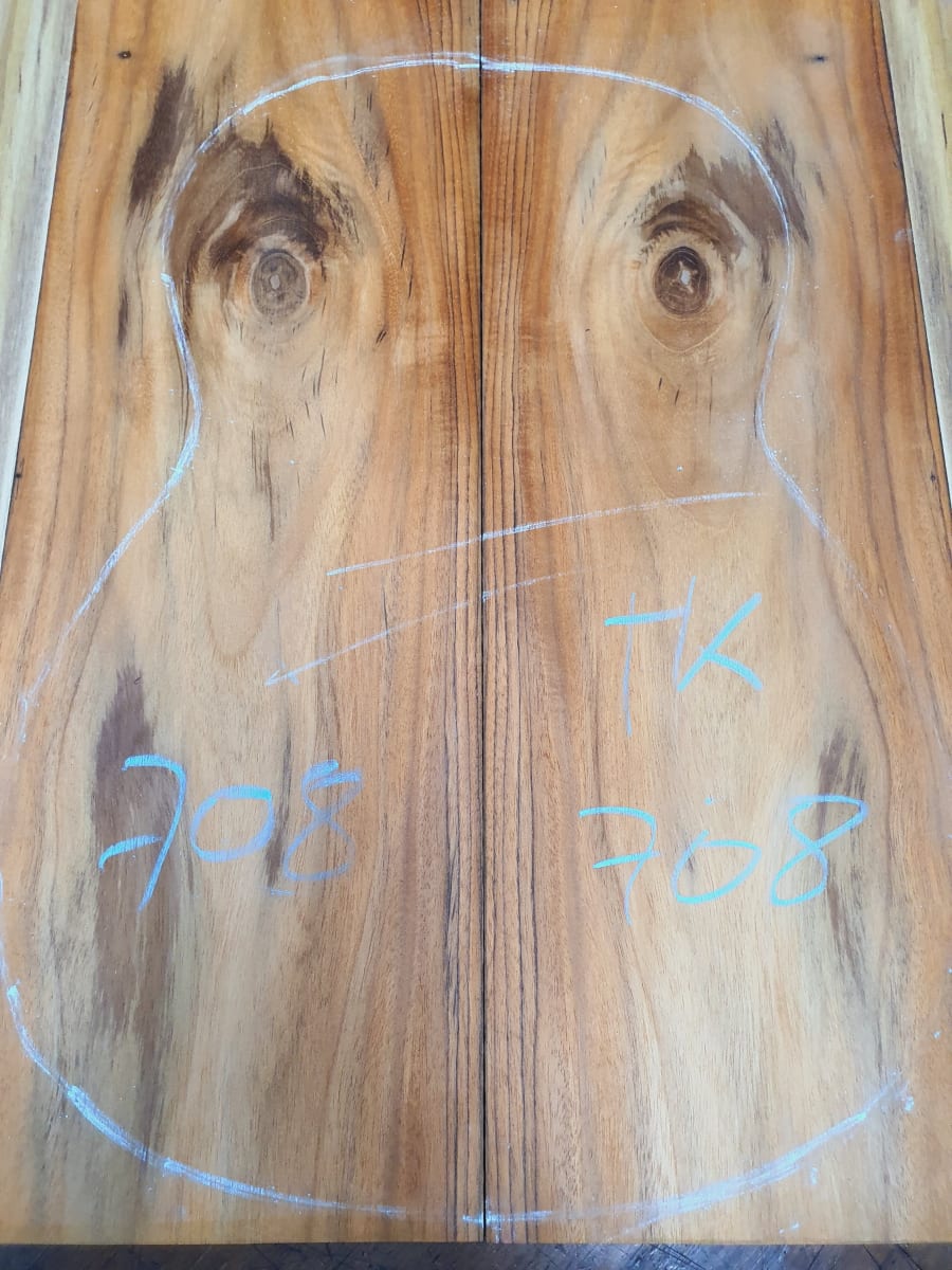 Fondo y Costados REF: TK-708 de Teak Exotico Especial para Guitarra1