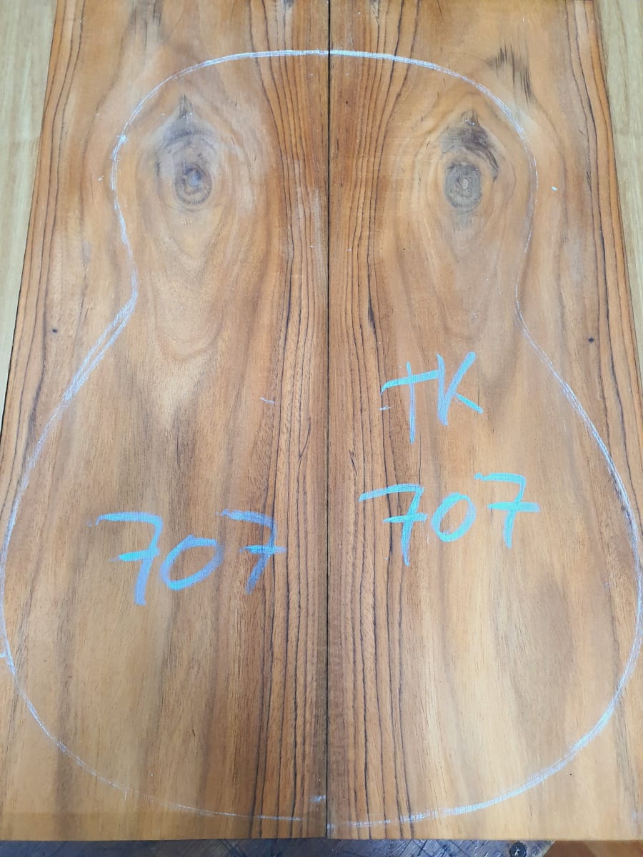 Fondo y Costados REF: TK-707 de Teak Exotico Especial para Guitarra4