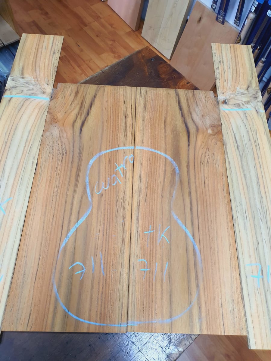 Fondo y Costados REF: TK-711 de Teak Exotico Especial para Cuatro6