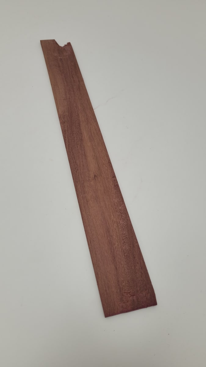 Pieza de Purple Heart Economica de 400 x 45 x 3 mm +-2