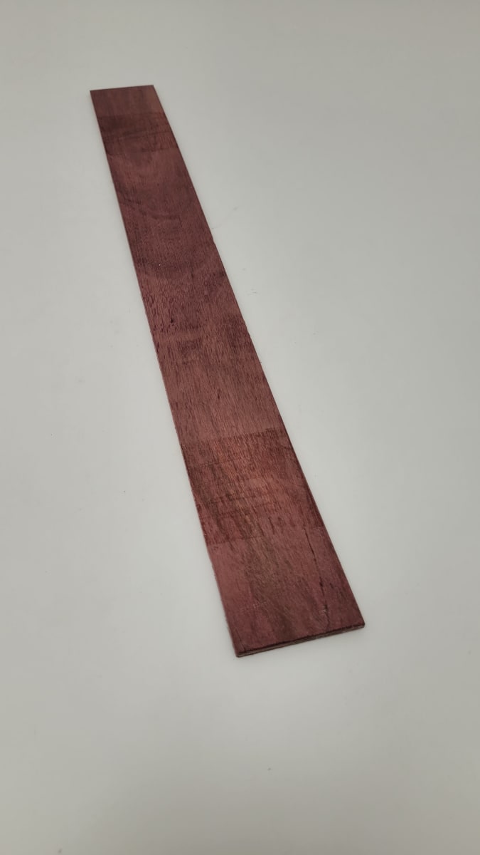 Pieza de Purple Heart Economica de 400 x 45 x 3 mm +-3