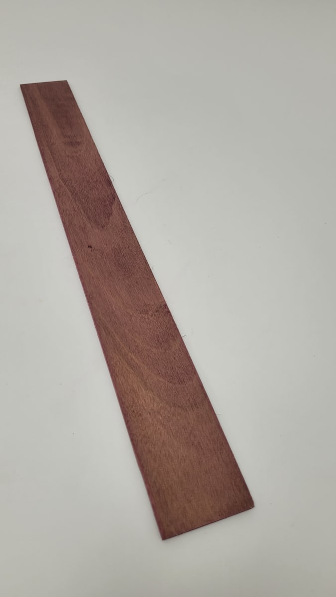 Pieza de Purple Heart Economica de 435 x 45 x 3 mm +-6