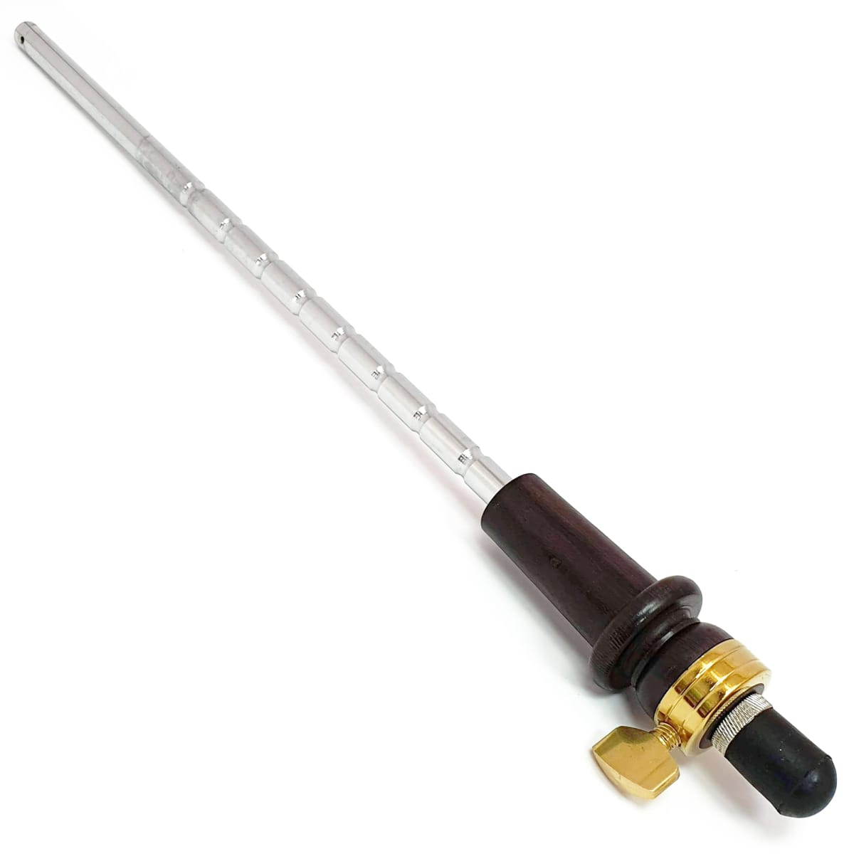 Puntal de Acero Cromado y Ebano para Contrabajo3