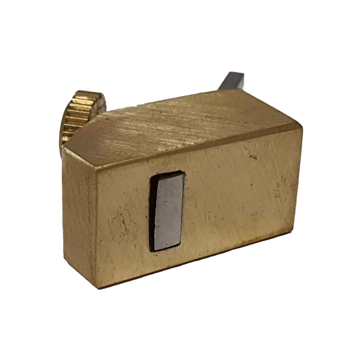 Mini Cepillo de Bronce de Base Plana 25 mm de largo2