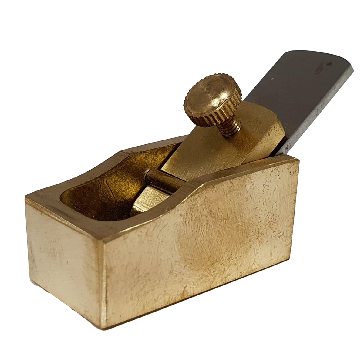 Mini Cepillo de Bronce de Base Plana 43 mm de largo 0