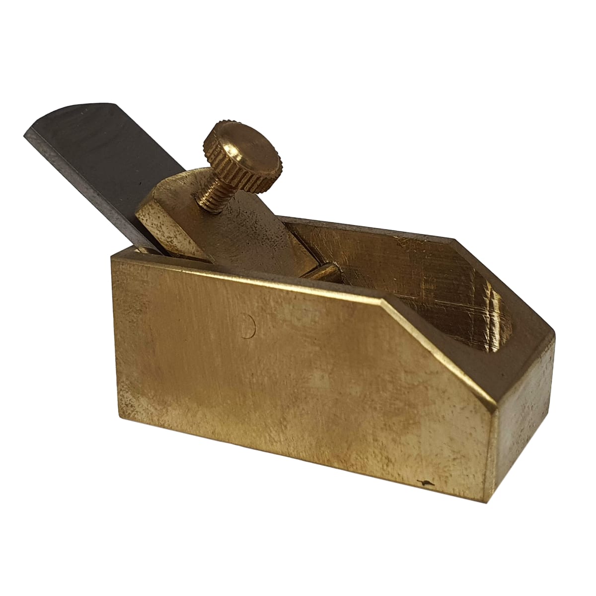 Mini Cepillo de Bronce de Base Plana 47 mm de largo 0