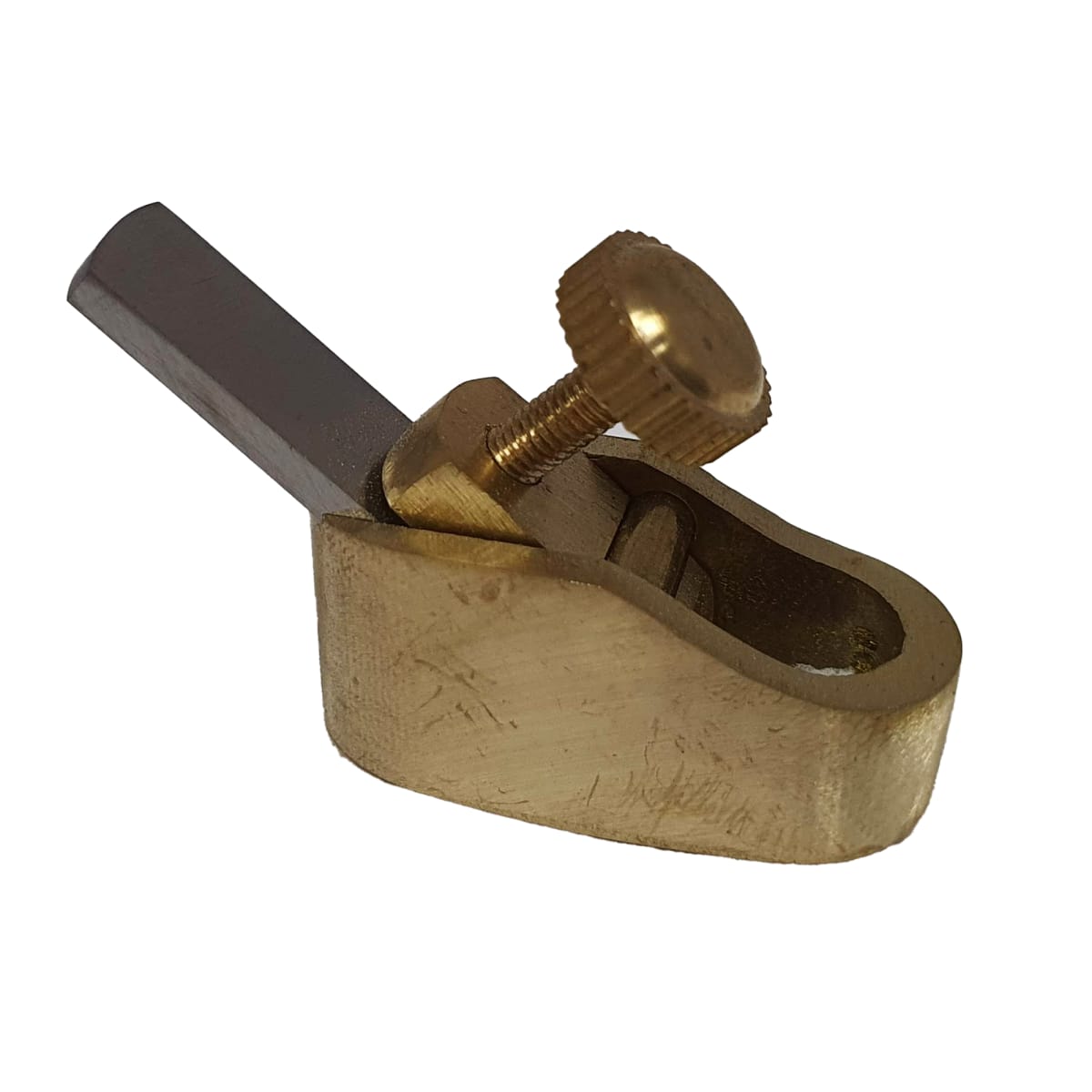 Mini Cepillo de Bronce de Base Curva 26 mm de largo5